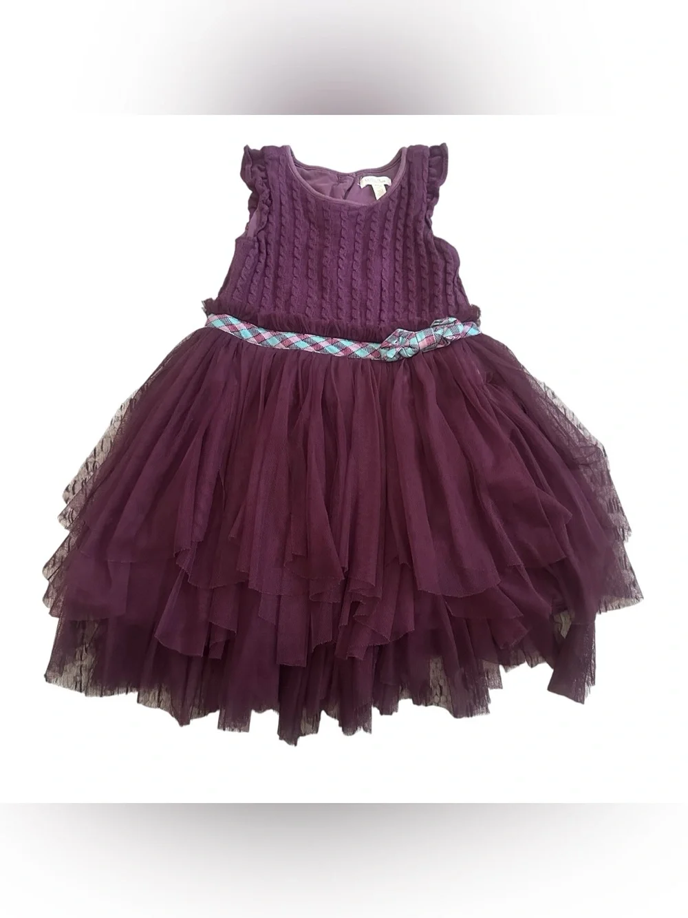 Matilda Jane Soirée Knit Tulle Dress Youth Girl Size 6